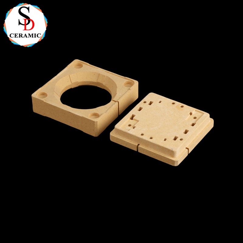 Custom Sized Excellent Thermal Shock Resistance Cordierite Ceramic Blocks