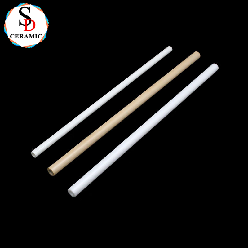 High Wear Resistance Zirconia Ceramic Tube ZrO2 Ceramic Pipe