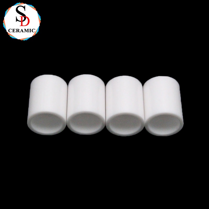 Wear Resistant Zirconia Tube Custom ZrO2 Ceramic Pipe