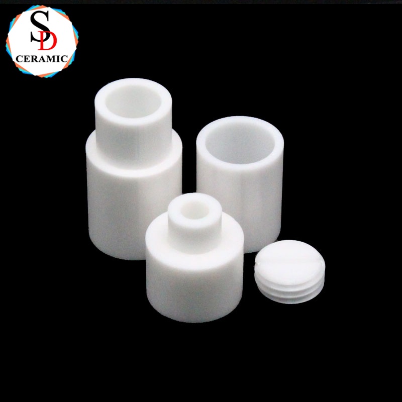 Wear Resistant Zirconia Tube Custom ZrO2 Ceramic Pipe