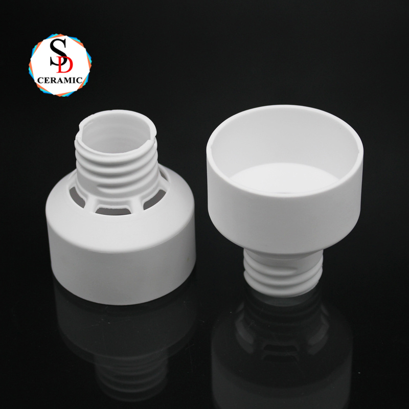 Industrial Ceramics Strong Insulation 95 Alumina Ceramic Lamp Holder