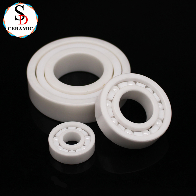 High performance Industrial Zirconia Ceramic Ball Bearing ZrO2 Ceramic Roller Groove Ring