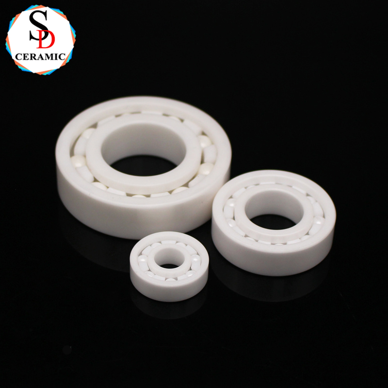 High performance Industrial Zirconia Ceramic Ball Bearing ZrO2 Ceramic Roller Groove Ring