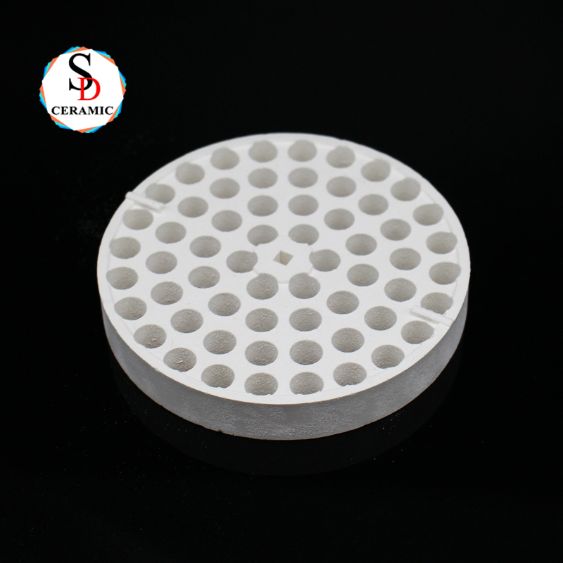 Customized Porous Insulating Mullite Honeycomb Ceramic Monolith for High Temperature Application