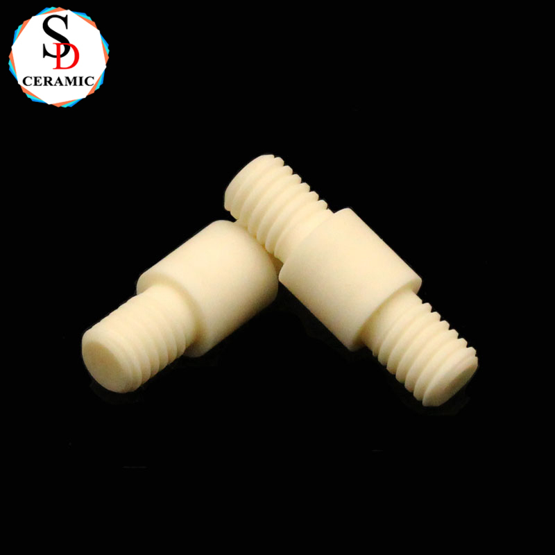 Insulating Ceramic Bolt 99% Alumina Screws and Alumina Ceramic Nut