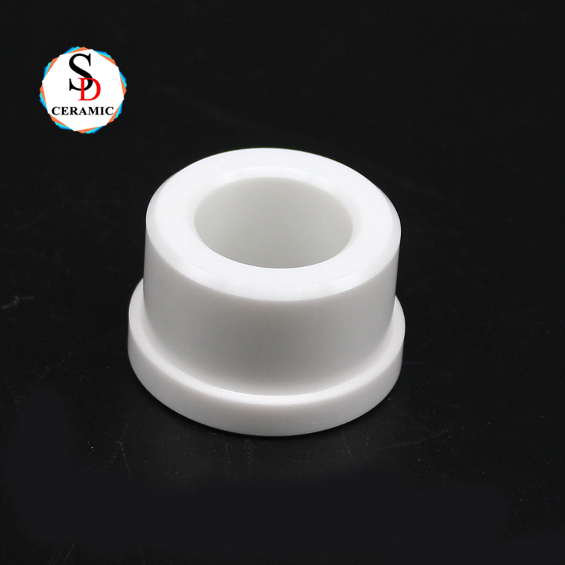 High Purity T-type Zirconia Ceramic Tube Zro2 Ceramic Bushing with Factory Price