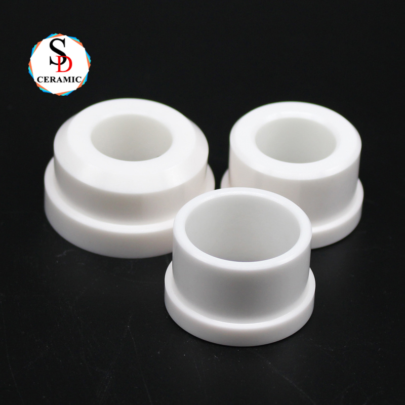 High Purity T-type Zirconia Ceramic Tube Zro2 Ceramic Bushing with Factory Price