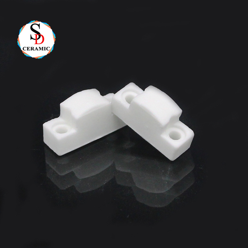 Heat-conducting Porous T-shaped 95 Alumina Ceramic Block Support Customization