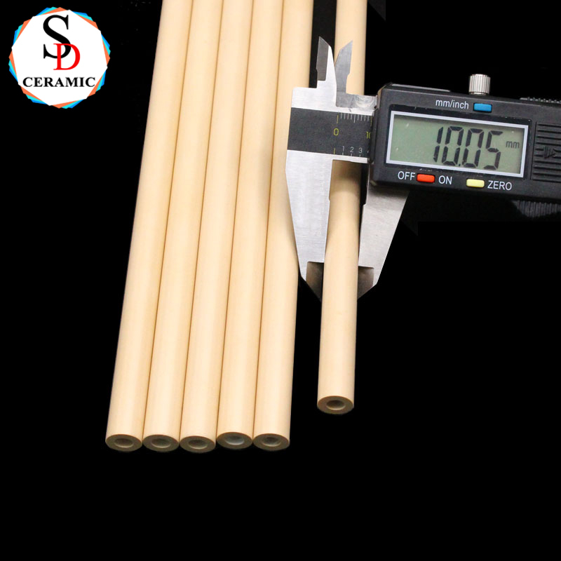 High Strength And Wear Resistance Zirconia Ceramic Tube / Rod / Bar