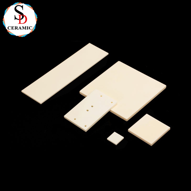 High Heat Industrial Ceramic 95% Alumina Ceramic Plates Porous Ceramic Plates