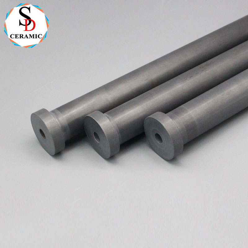Silicon Nitride Ceramic Rod High Strength Insulation Refractory Ceramic Thermocouple Tube