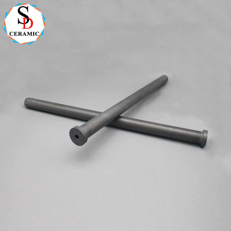 Silicon Nitride Ceramic Rod High Strength Insulation Refractory Ceramic Thermocouple Tube