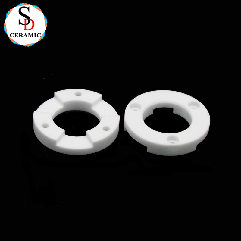 Zirconia Ceramic Gasket Electrical Insulating Ceramic Part for Medical Dental Equipment