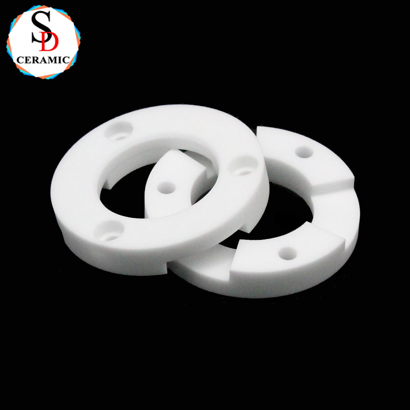 Zirconia Ceramic Gasket Electrical Insulating Ceramic Part for Medical Dental Equipment