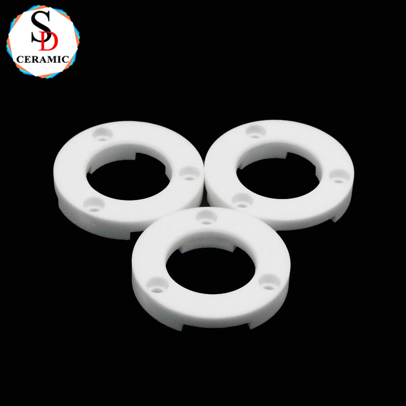 Zirconia Ceramic Gasket Electrical Insulating Ceramic Part for Medical Dental Equipment