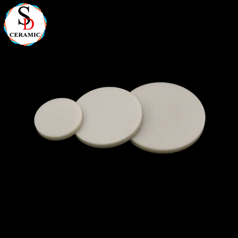 High Insulation AlN Ceramic Dummy Wafer Parts for Semiconductor Equipment