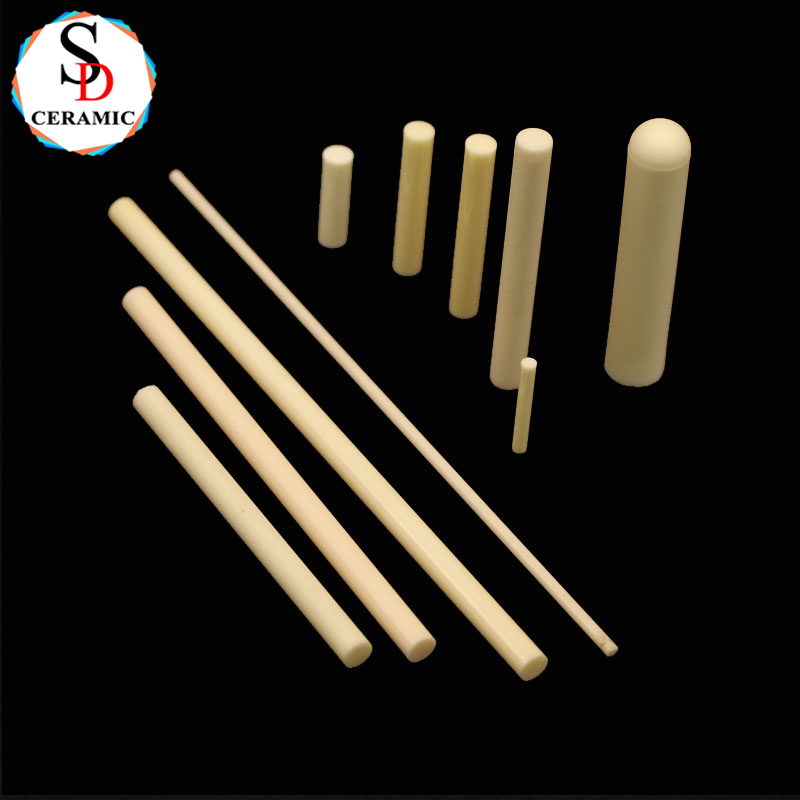 Alumina Ceramic High Voltage Withstanding Ceramic Rod/Shaft for Semiconductor Processing Equip