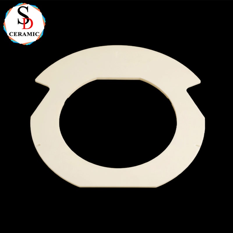 Alumina Ceramic Corrosion Resistant Ceramic Ring of Etch Chamber Anti-static Ceramic Seal Ring / Seal for Lithium Battery