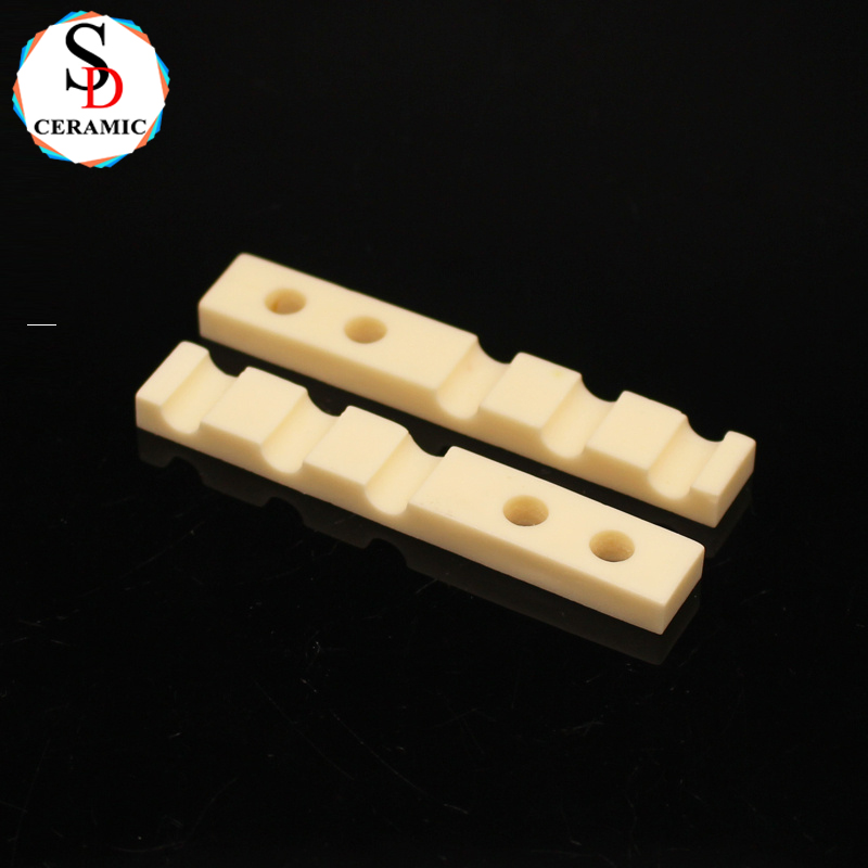Alumina Ceramic Corrosion Resistant Ceramic Strip/Block Non-magnetic Ceramic Part for Vacuum Coating Equipment