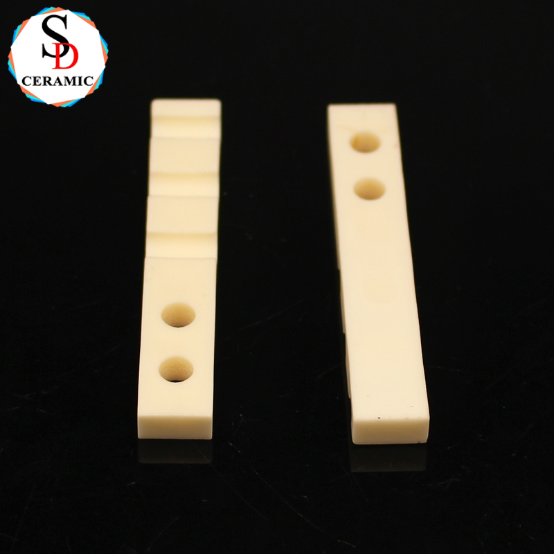 Alumina Ceramic Corrosion Resistant Ceramic Strip/Block Non-magnetic Ceramic Part for Vacuum Coating Equipment