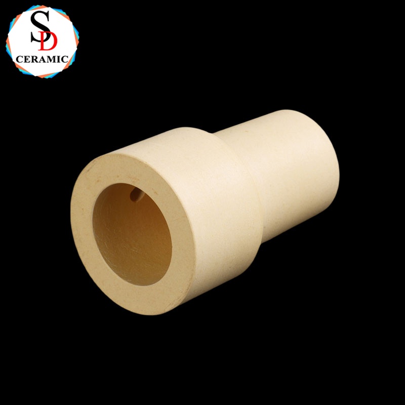 MgO Stabilized Zirconia Ceramic Bushing Insulator for Industrial Pump and Valve
