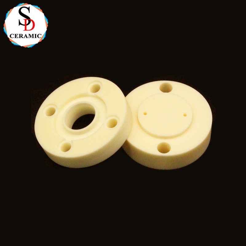 Alumina Ceramic Structural Parts Thermal Shock Ceramic Parts For Semiconductor Test Station