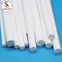 Magnesia Ceramic Pipes MgO Ceramic Tubes