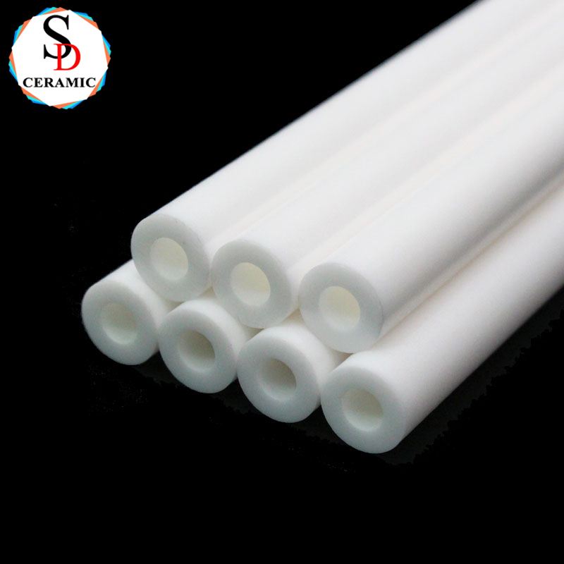 High Strength And Wear Resistance Zirconia Ceramic Tube / Rod / Bar