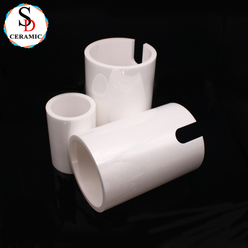 Structural Ceramics Good Insulation Engineering Zirconia Ceramics Tube ZrO Ceramic Insert