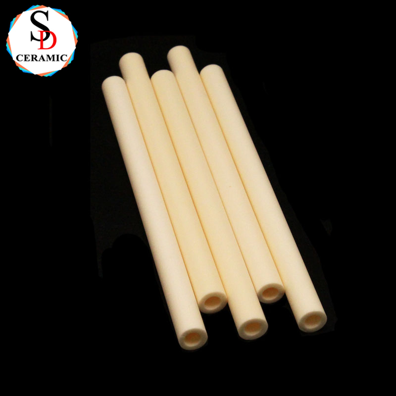 Customized Machining High Quality Ceramic Parts 99% Alumina Ceramic Tube Al2O3 Ceramic Pipe