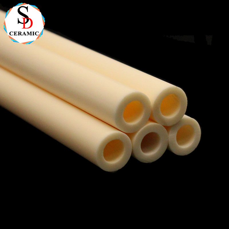 Customized Machining High Quality Ceramic Parts 99% Alumina Ceramic Tube Al2O3 Ceramic Pipe