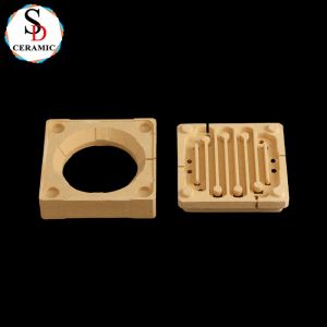 Custom Sized Excellent Thermal Shock Resistance Cordierite Ceramic Blocks