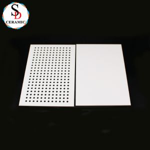 Heating Al2O3 Ceramic Thin Sheet Porous Alumina Substrate Plate Aluminum Oxide Plate