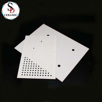 Heating Al2O3 Ceramic Thin Sheet Porous Alumina Substrate Plate Aluminum Oxide Plate