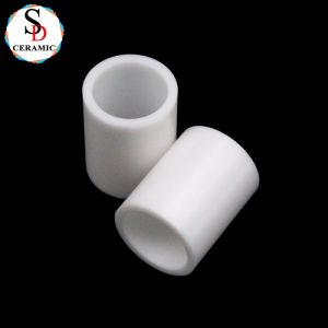 Wear Resistant Zirconia Tube Custom ZrO2 Ceramic Pipe