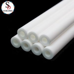 High Wear Resistance Zirconia Ceramic Tube ZrO2 Ceramic Pipe