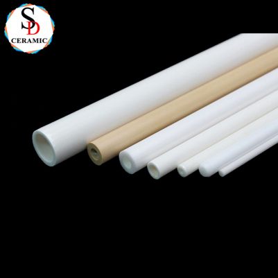 High Wear Resistance Zirconia Ceramic Tube ZrO2 Ceramic Pipe