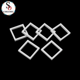Durable Zirconia Ceramic Ring for High Temperature Insulation Square Ceramic Ring