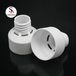 Industrial Ceramics Strong Insulation 95 Alumina Ceramic Lamp Holder
