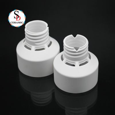 Industrial Ceramics Strong Insulation 95 Alumina Ceramic Lamp Holder