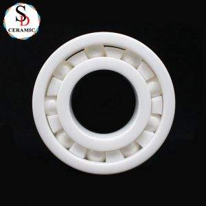 High performance Industrial Zirconia Ceramic Ball Bearing ZrO2 Ceramic Roller Groove Ring