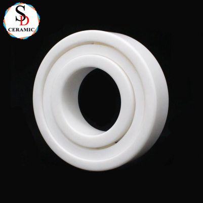 High performance Industrial Zirconia Ceramic Ball Bearing ZrO2 Ceramic Roller Groove Ring