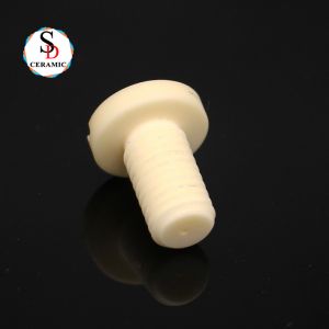 Environmentally Friendly and Heat-resistant 99 Alumina Ceramic Bolt for Machining Injection