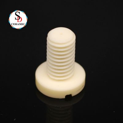 Environmentally Friendly and Heat-resistant 99 Alumina Ceramic Bolt for Machining Injection