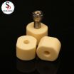 Customized Shape 99 Alumina Ceramic Nut Screw Al2O3 Ceramic Insulator for Industrial Using
