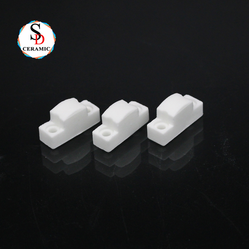 Heat-conducting Porous T-shaped 95 Alumina Ceramic Block Support Customization