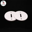 Customized Low Price 95% Alumina Al2o3 Ceramic Spacer Round Plate with Hole