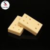 High-hardness Rectangle 99 Alumina Ceramic Block with Holes Al2o3 Ceramic Plate