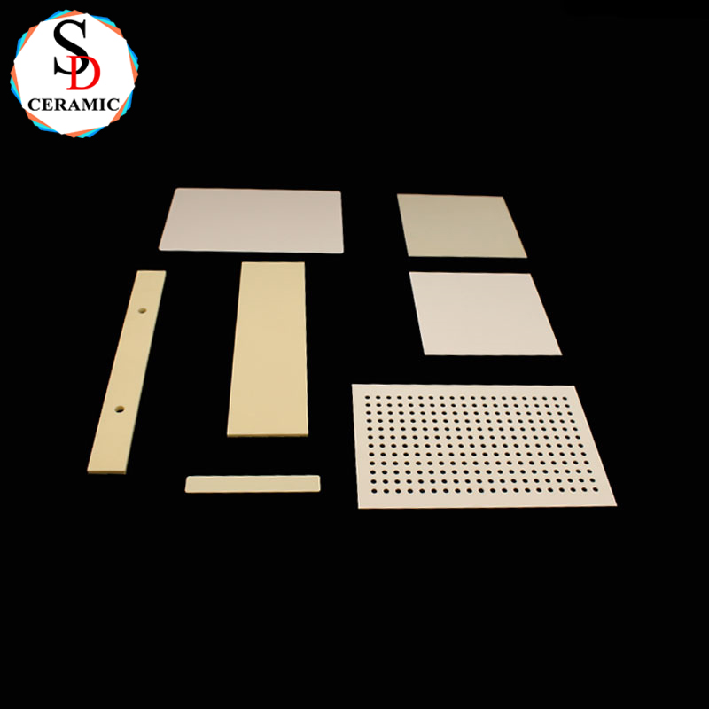 Heating Al2O3 Ceramic Thin Sheet Porous Alumina Substrate Plate Aluminum Oxide Plate