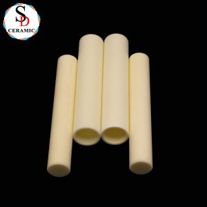 High Strength 99 Alumina Ceramic Tube Spare Components Alumina Tube Price